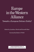 Cover: Europe in the Western Alliance - Palgrave Macmillan