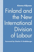 Cover: Finland and the International Division of Labour - Palgrave Macmillan