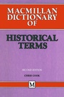 Cover: Macmillan Dictionary of Historical Terms - Palgrave Macmillan