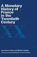 Cover: Monetary History of France in the Twentieth Century - Palgrave Macmillan