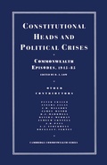 Cover: Constitutional Heads and Political Crises - Palgrave Macmillan