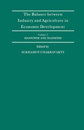 Cover: The Balance Between Industry and Agriculture in Economic Development - Palgrave Macmillan