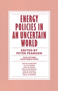 Cover: Energy Policies in an Uncertain World - Palgrave Macmillan