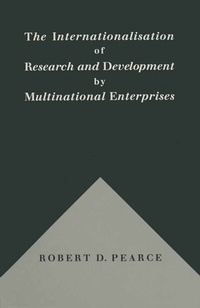 Enlarge image Cover: Internationalization of Research and Development by Multinational Enterprises - Palgrave Macmillan