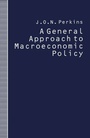 Cover: General Approach to Macroeconomic Policy - Palgrave Macmillan