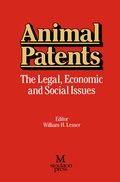 Cover: Animal Patents - Palgrave Macmillan
