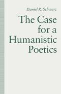 Cover: The Case For a Humanistic Poetics - Palgrave Macmillan