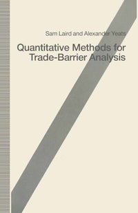 Enlarge image Cover: Quantitative Methods for Trade-Barrier Analysis - Palgrave Macmillan