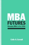 Cover: MBA Futures - Palgrave Macmillan