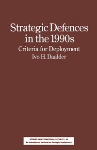 Enlarge image Cover: Strategic Defences in the 1990's - Palgrave Macmillan