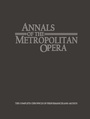 Cover: Annals of the Metropolitan Opera - Palgrave Macmillan