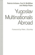 Cover: Yugoslav Multinationals Abroad - Palgrave Macmillan