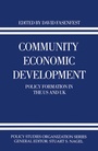 Cover: Community Economic Development - Palgrave Macmillan