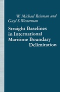 Cover: Straight Baselines in International Maritime Boundary Delimitation - Palgrave Macmillan
