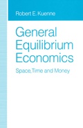 Cover: General Equilibrium Economics - Palgrave Macmillan