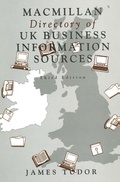 Cover: Macmillan Directory of UK Business Information Sources - Palgrave Macmillan