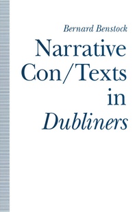Enlarge image Cover: Narrative Con/Texts in Dubliners - Palgrave Macmillan