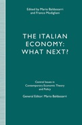 Cover: The Italian Economy: What Next? - Palgrave Macmillan