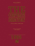 Cover: The Corporate Directory of US Public Companies 1995 - Palgrave Macmillan