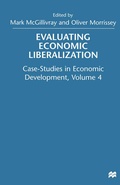 Cover: Evaluating Economic Liberalization - Palgrave Macmillan