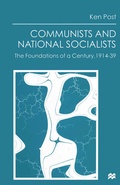 Cover: Communists and National Socialists - Palgrave Macmillan