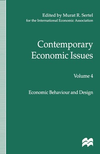 Enlarge image Cover: Contemporary Economic Issues - Palgrave Macmillan