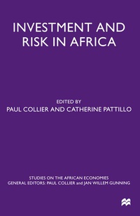 Enlarge image Cover: Investment and Risk in Africa - Palgrave Macmillan