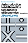 Cover: Introduction to Mathematics for Students of Economics - Palgrave Macmillan