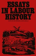 Cover: Essays in Labour History - Palgrave Macmillan