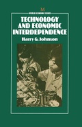 Cover: Technology and Economic Interdependence - Palgrave Macmillan