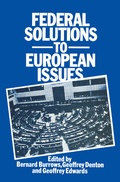 Cover: Federal Solutions to European Issues - Palgrave Macmillan