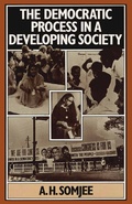 Cover: Democratic Process In A Developing Society - Palgrave Macmillan