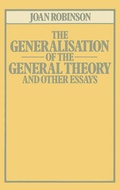 Cover: The Generalisation of the General Theory and other Essays - Palgrave Macmillan