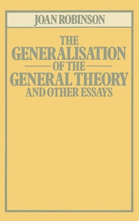 Enlarge image Cover: The Generalisation of the General Theory and other Essays - Palgrave Macmillan