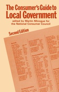 Cover: Consumer's Guide to Local Government - Palgrave Macmillan