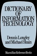 Cover: Dictionary of Information Technology - Palgrave Macmillan