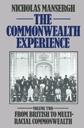 Cover: The Commonwealth Experience - Palgrave Macmillan