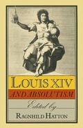 Cover: Louis XIV and Absolution - Palgrave Macmillan