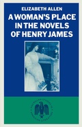 Cover: Woman's Place In The Novels Of Henry James - Palgrave Macmillan