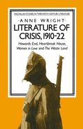 Cover: Literature of Crisis, 1910-22 - Palgrave Macmillan