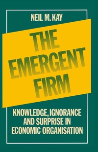 Enlarge image Cover: The Emergent Firm - Palgrave Macmillan