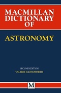 Cover: Macmillan Dictionary of Astronomy - Palgrave Macmillan