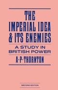 Cover: The Imperial Idea and its Enemies - Palgrave Macmillan