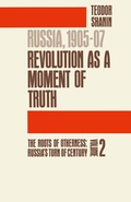 Cover: Russia, 1905-07: The Roots of Otherness - Palgrave Macmillan