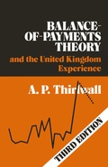 Cover: Balance of Payments Theory and the United Kingdom Experience - Palgrave Macmillan
