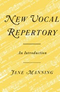 Cover: New Vocal Repertory - Palgrave Macmillan