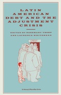 Cover: Latin American Debt and the Adjustment Crisis - Palgrave Macmillan