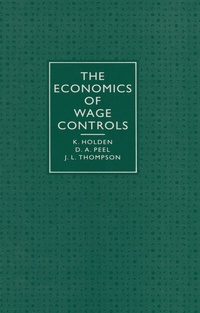 Enlarge image Cover: Economics of Wage Controls - Palgrave Macmillan