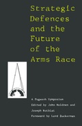 Cover: Strategic Defence and Future of the Arms Race - Palgrave Macmillan