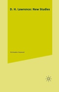 Cover: D. H. Lawrence: New Studies - Palgrave Macmillan